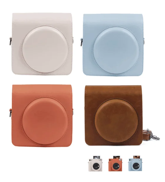 Funda protectora cuadrada para cámara SQ1, funda protectora transparente para Fujifilm Instax Square SQ1
