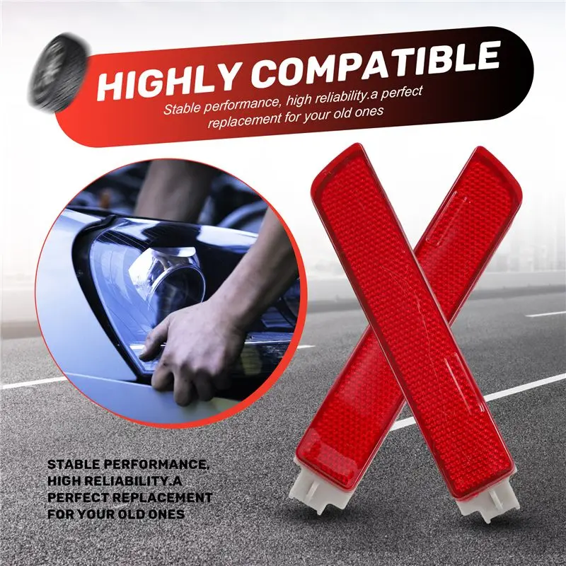 Reliable-Car Rear Bumper Reflector For Nissan Sentra 2013-2018 265655C000