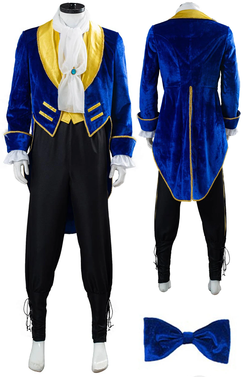 Prince Cosplay Costume pour hommes, princesse de dessin animé, la belle, la bête masculine, déguisement fantaisie, tenues pour garçons, olympiques de jeu de rôle d'Halloween