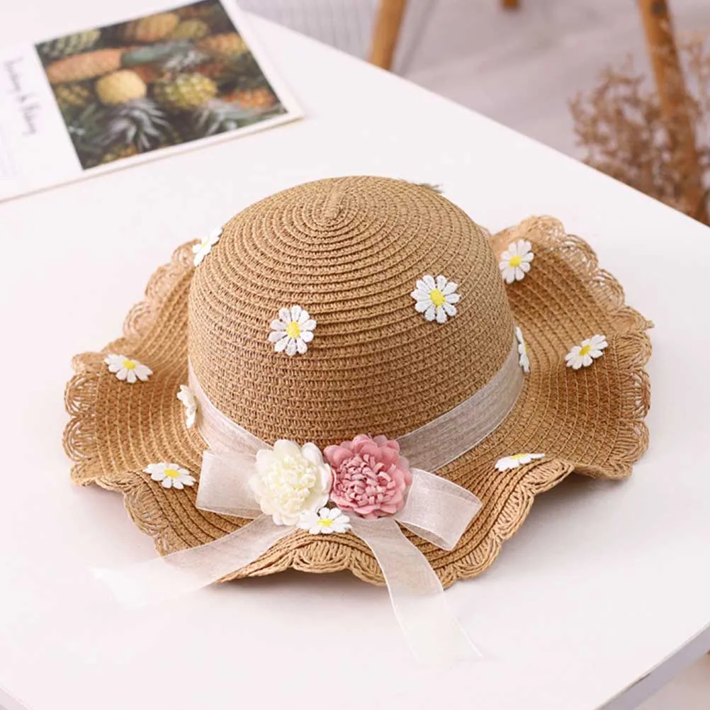 

2 Pcs Sunscreen Hat Bag Combination Girl Summer for Girls Toddler Hats