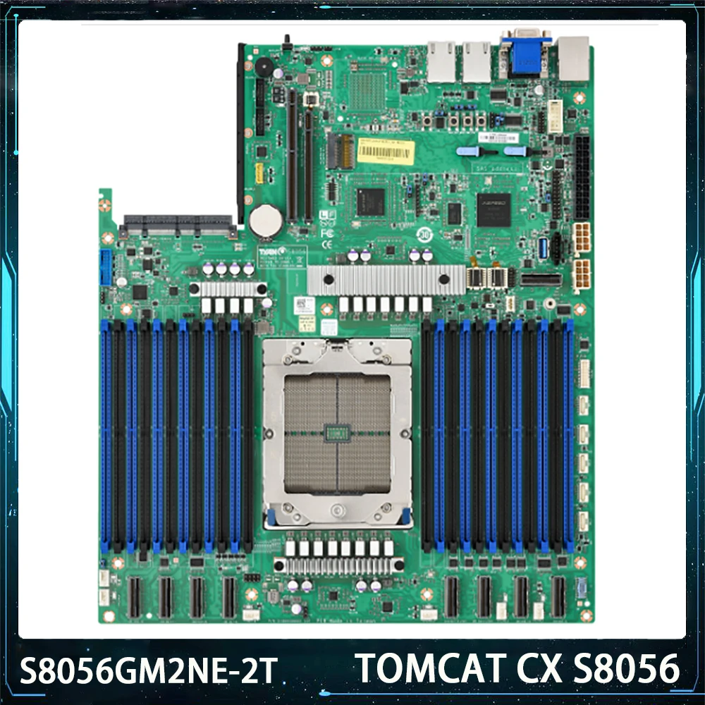 S8056 S8056GM2NE-2T Server Motherboard For TYAN M.2 DDR5 PCIe 5.0 12 Channels Support EPYC 9004 Series