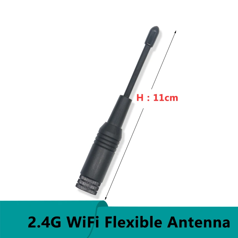 

Flexible Omni Soft Interphone Aerial Antenna, High Gain, 2.4G, 8DBI, 2400 ~ 2500Mhz, External Antenna for Walkie, SMA Male