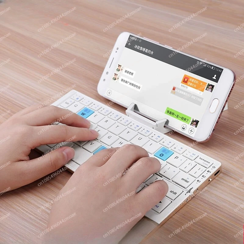 

folding bluetooth keyboard and mouse set, portable wireless mini