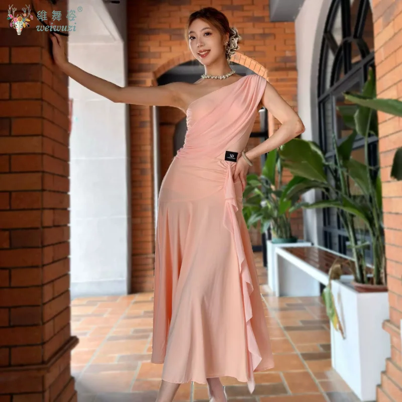 modern-dance-skirt-performance-competition-sleeveless-top-adult-elegant-professional-ballroom-dance-practice-big-swing-dresses