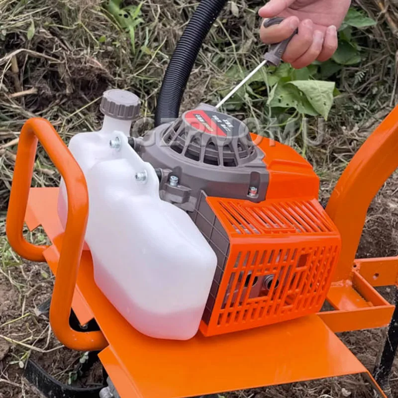 Agricultural Two Stroke Rotary Tiller Multifunction Home Micro cultivator Scarifying Weeding Furrowing Plowing Machine