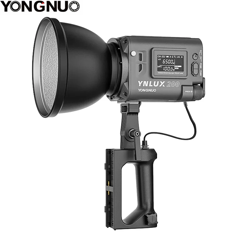 Yongnuo YNLUX200 battery handle applicable NP-F series / V series for YONGNUO LUX200 YNLUX200