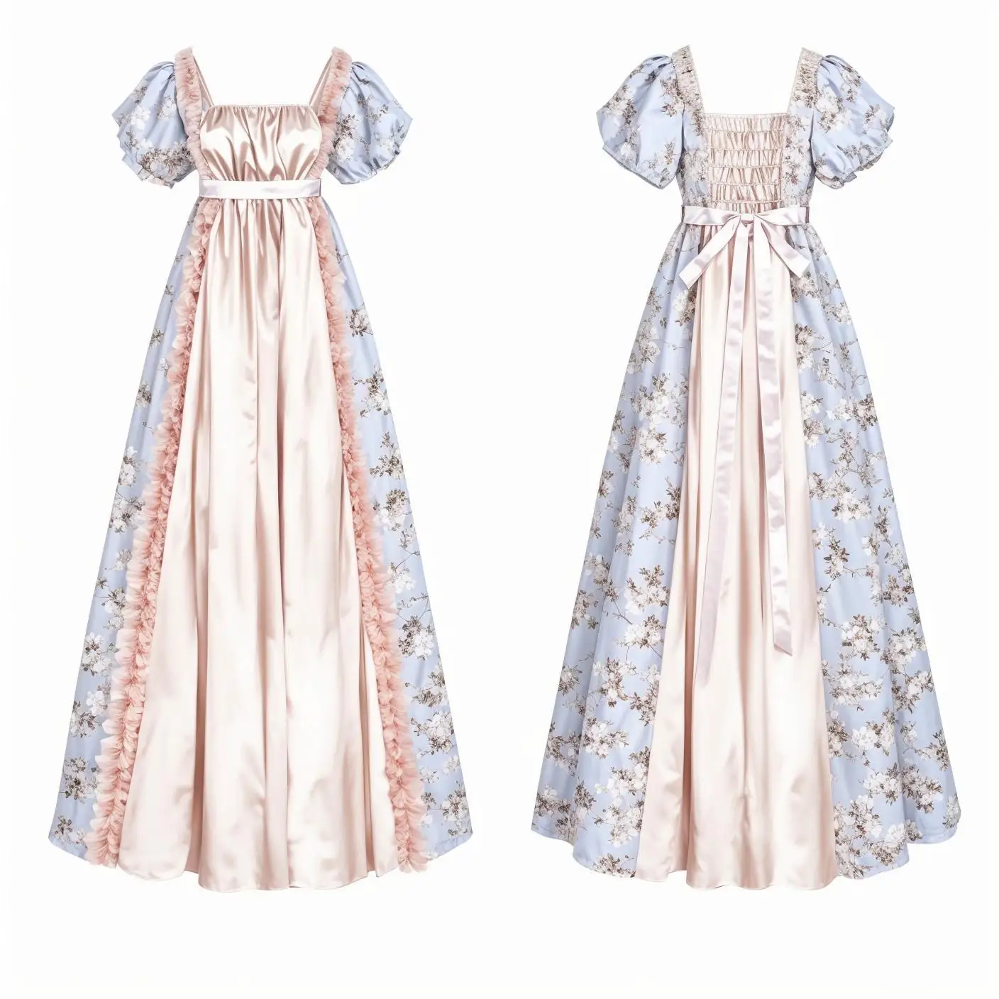 

Medieval Victorian Elegant Gown Ball Dress Women High Waisted Tea Party Dress Stage Performance Halloween Carnival Costume