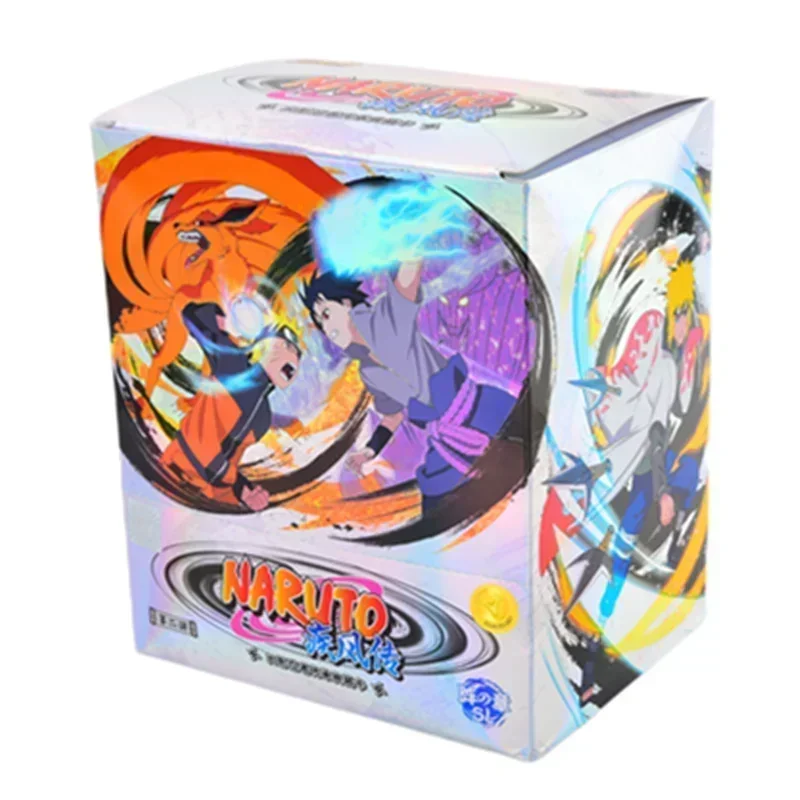 Kayou-Naruto Card Tier 4 Wave 1 Box, SL Otsuki, Kaguya Uzumaki, Six Immortals, Sasuke, Kakashi, Oshemaru, Soldier Collection Cartas de Jogo