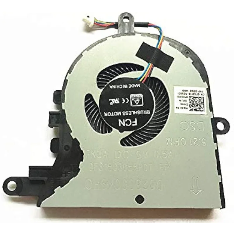 CPU Cooling Fan for Dell inspiro-n 15 5570 5575 3580 3593, inspiron 17 3780 3793 Latitude 3590 L3590 E3590 Series Laptop