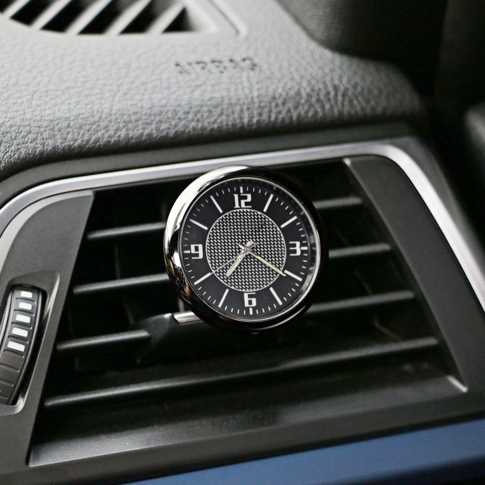 Car Dashboard Clock Air-Outlet Clip Decoration Electronic Watch Time For Mini Cooper S One D F54 F56 F60 R56 R60 Car Accessories