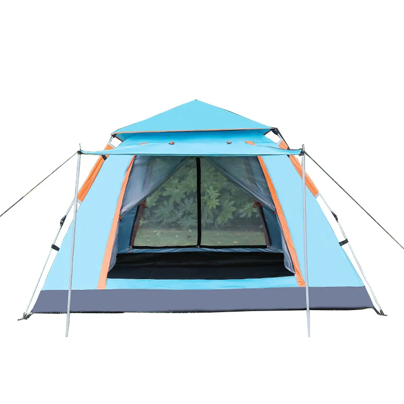 

Automatic Quick Open Square Single Layer Tent 3~4 Person Family Picnic Outdoor Camping Tent Supplies