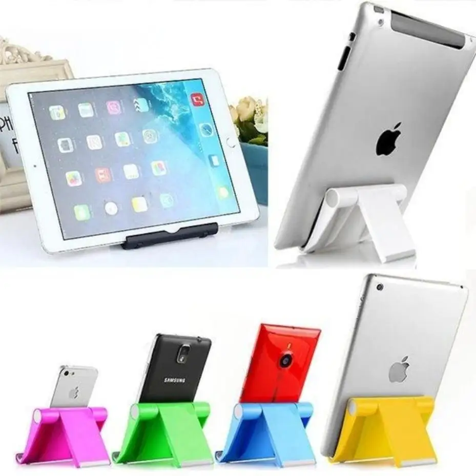 

1 Pcs Universal Foldable Mobile Phone Desk Stand Holder For Tablet PC IPhone IPad Phone Accessories Phone Stand Holder