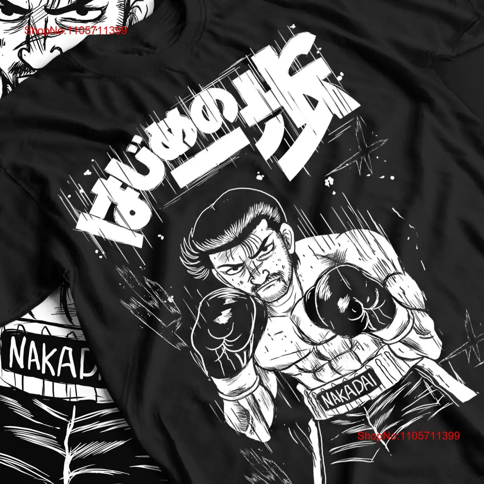 Hajime No Ippo T Shirt Takamura Kamogawa Ryo Mashiba Date Eiji long or short sleeves vintage Washed graphic Breathable Soft