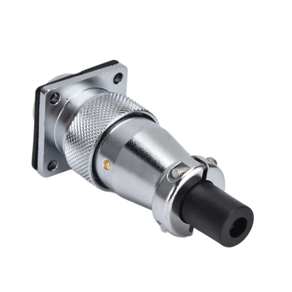 

WS20 2 Pins Aviation Connector Waterproof Male Plug Female Plug 500V 25A Long Service Life Panel Mount Connector