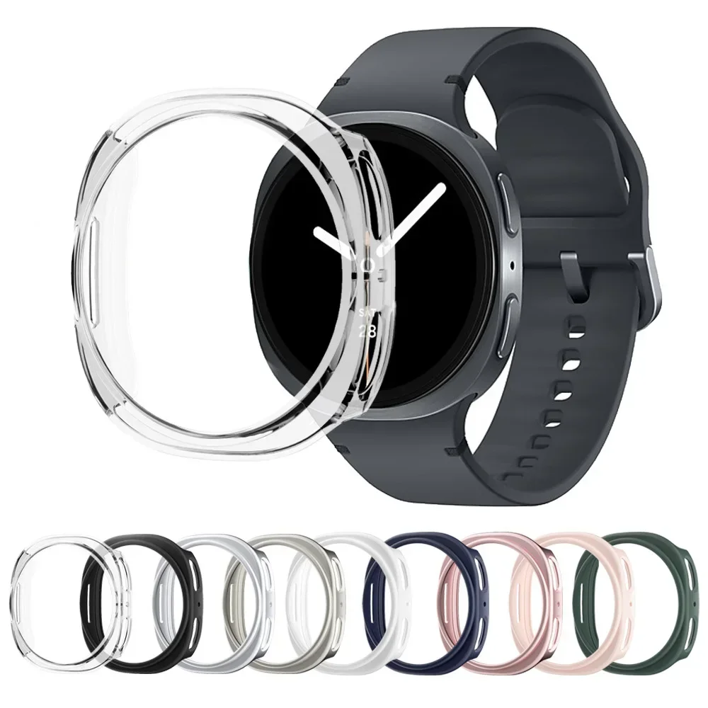 For Samsung Galaxy watch 8 40mm/44mm Matte Cover Protective PC Hard Case For Galaxy Watch 8 Classic Hollow Out Shell Accessories image 3