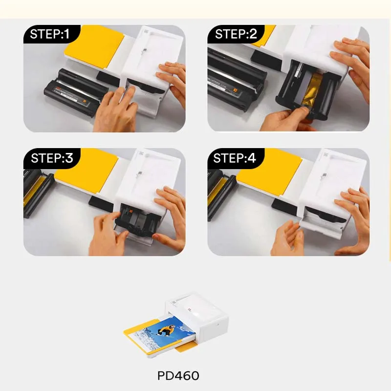Étui De Protection Bleu Foncé Navitech Pour Imprimante Photo Kodak PM-210G - Résistant Chocs Et Eau