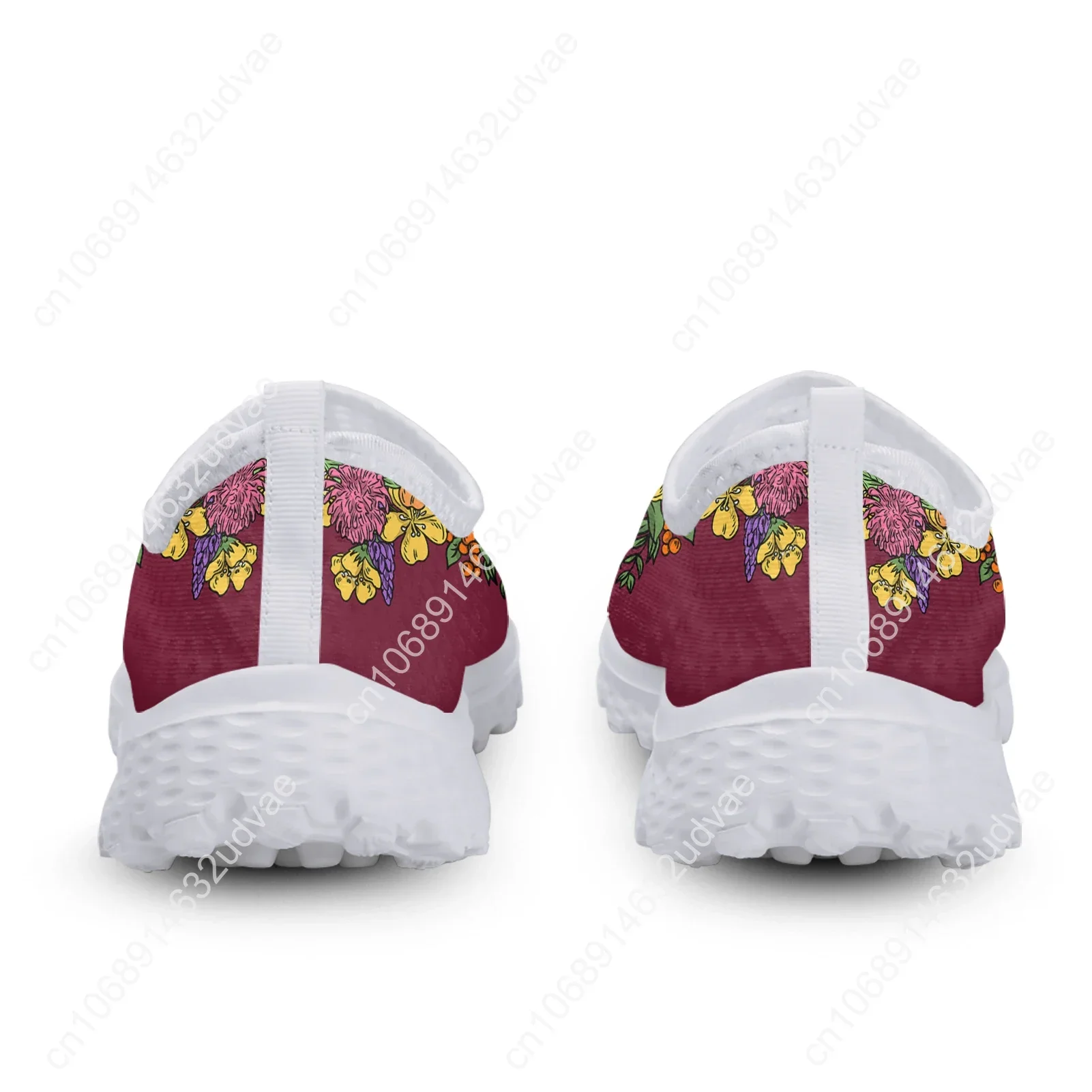 Lovely Beagle Labrador Flower Design Lightweight Breathable Shoes Pet Dog Print Casual Shoes Platform Sneakers