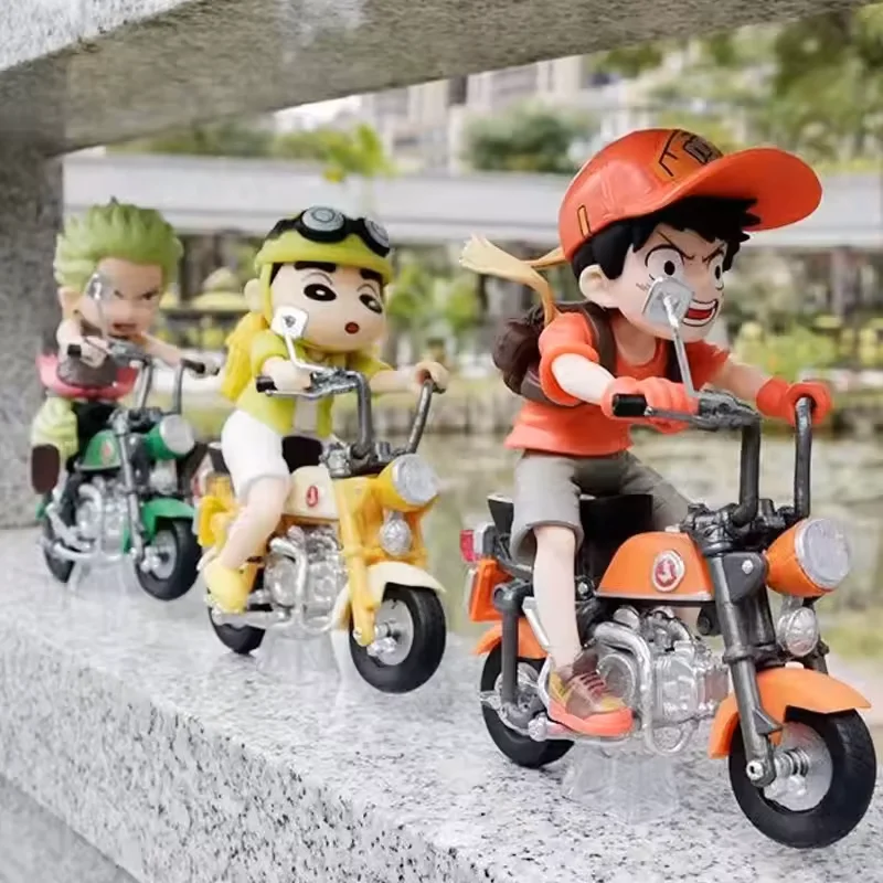 11 أنماط لعبة دراغون بول Z شخصيات كرتونية تمثال قاطرة سلسلة بولي كلوريد الفينيل تمثال تحصيل دراجة نارية روشي غوكو نموذج ديكور اللعب