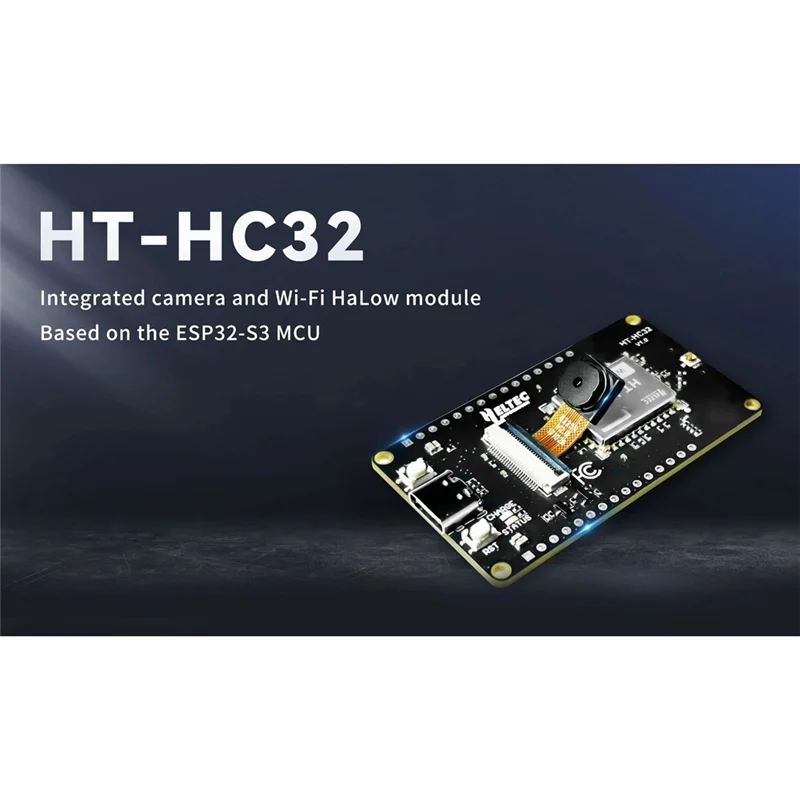 H ELTEC AUTOMATION Wi-Fi Halow ESP32 Набор камер Двухдиапазонный шлюз MESH Wi-Fi Bluetooth Беспроводной доступ Iot с камерой-X64A