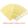 100Golden 100Silvery