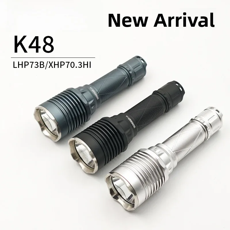 PIONEMAN K48 High Brightness Outdoor Flashlight LHP73B LED Lamp