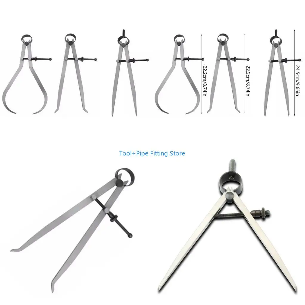 F92B Spring Inside Outside Divider Caliper Set 3 Piece 8