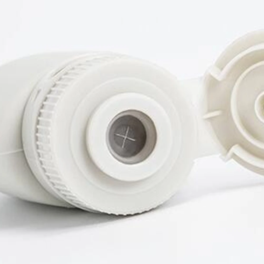 

2Pcs Silicone Travel Bottles Portable Leakproof Reusable Containers Light Grey Beige Refillable Toiletries Shampoo