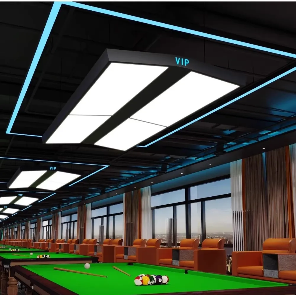 LED Pool Table Light Adjustable Height Shadowless Pool Light Ideal for Commercial Settings