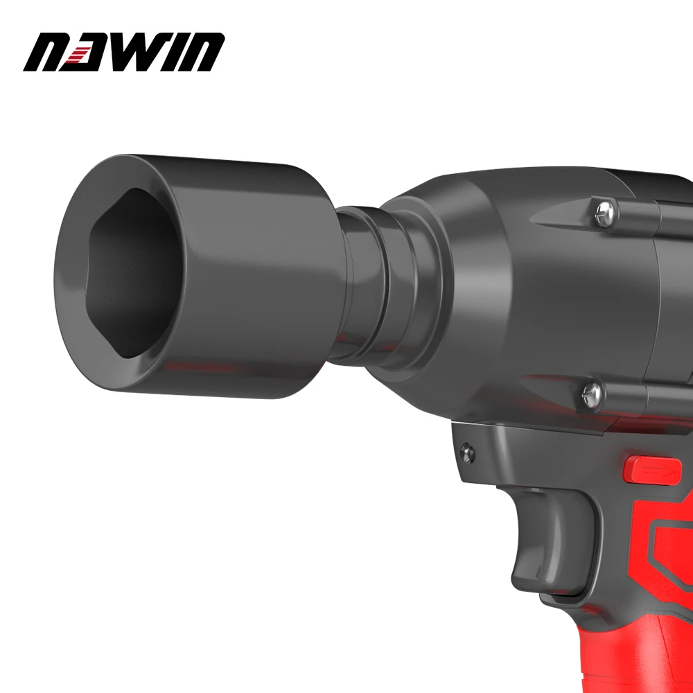 NAWIN Industrial Brushless Lithium Wrench 600N Super Torque Cordless Electric Wrench Easy Removal Of Car Tires