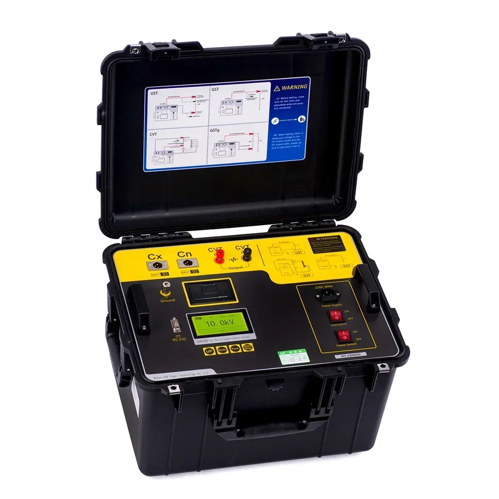 2025B UHV-342 Different Frequency Dielectric Loss Tester Transformer Capacitance Tan-delta Tester