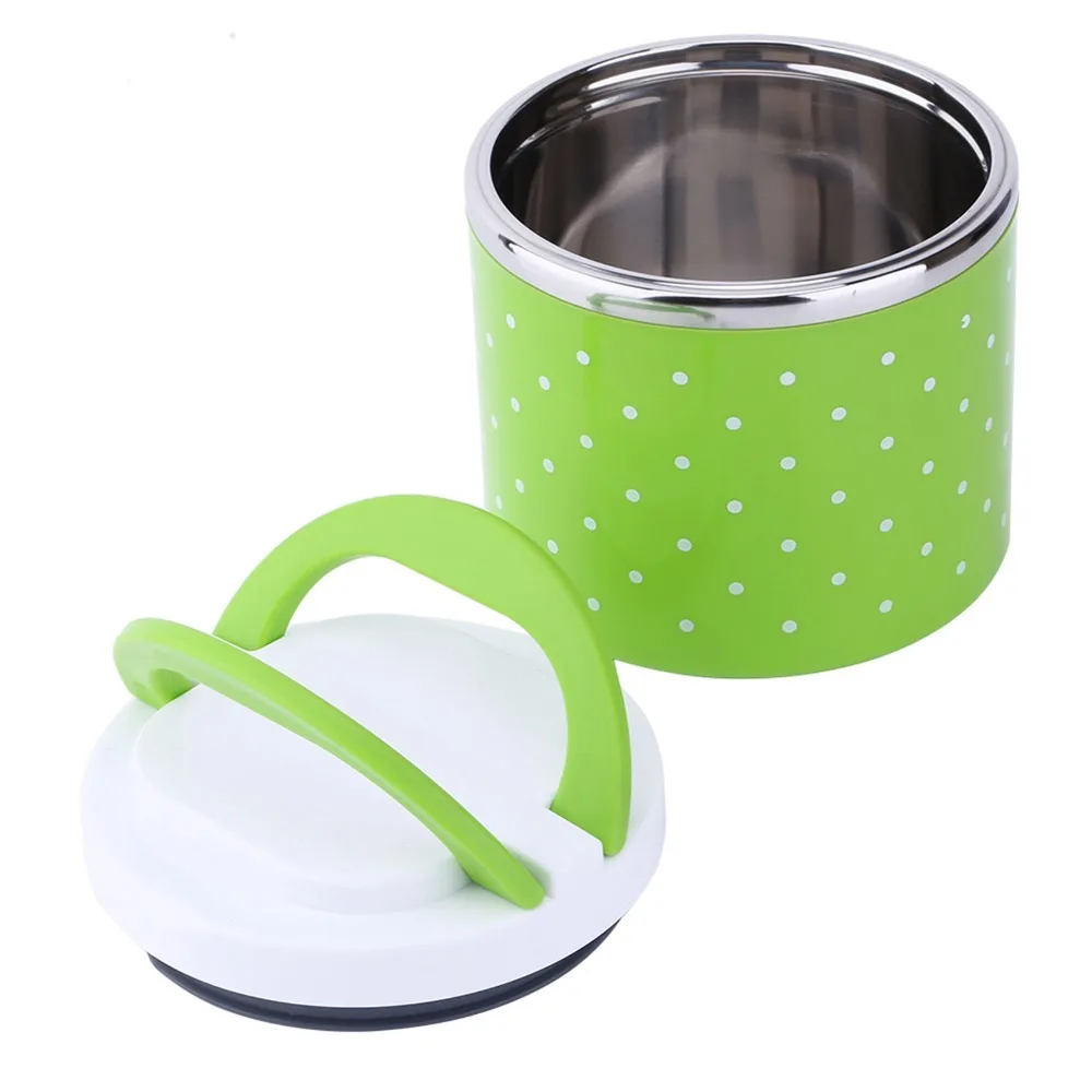 Stainless Steel Lunch Storage Container 1/2/3 Layer 630ml/930ml1230ml Leakproof Food Container Thermal Lunch Box For Travel