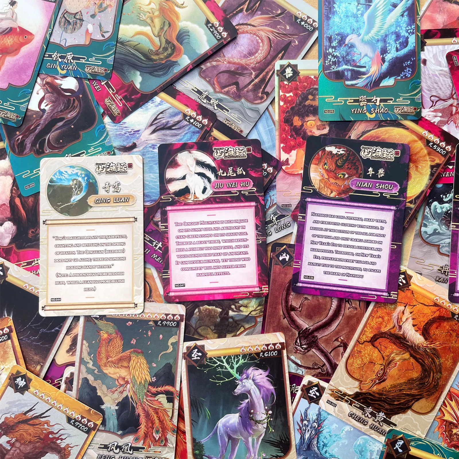 Chinese Mythology Cards – 55pc - Educational Flash Card 评论和价格