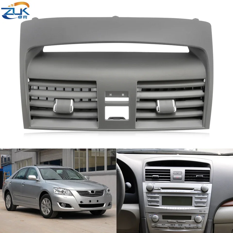 ZUK Car Middle Air Conditioner Vent AC Outlet Panel Grille Cover For Toyota CAMRY AURION 2006-2011 ACV40 Asian Model 55660-06130