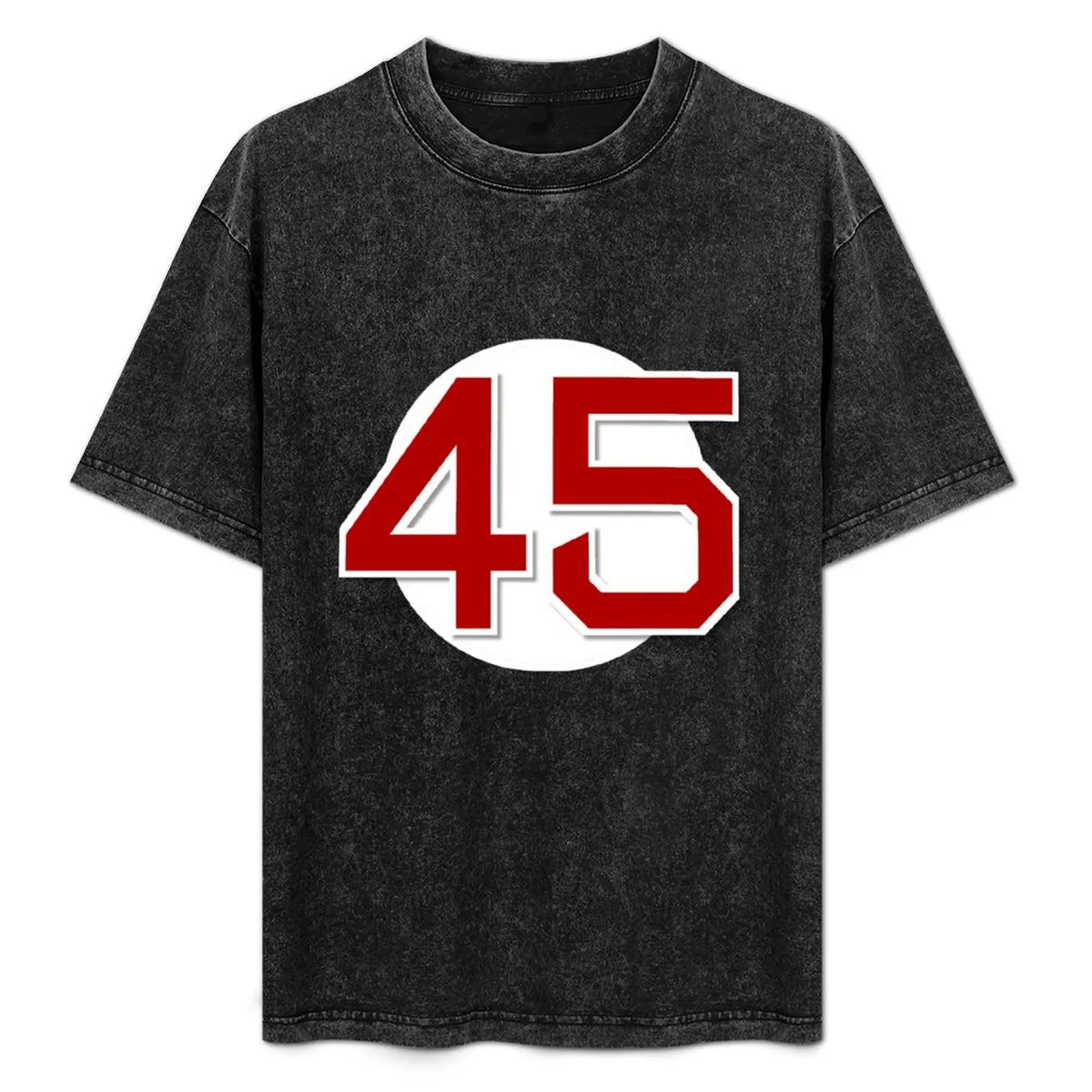 

#45 Retired T-Shirt Casual Daily Wear Short Sleeve Top
