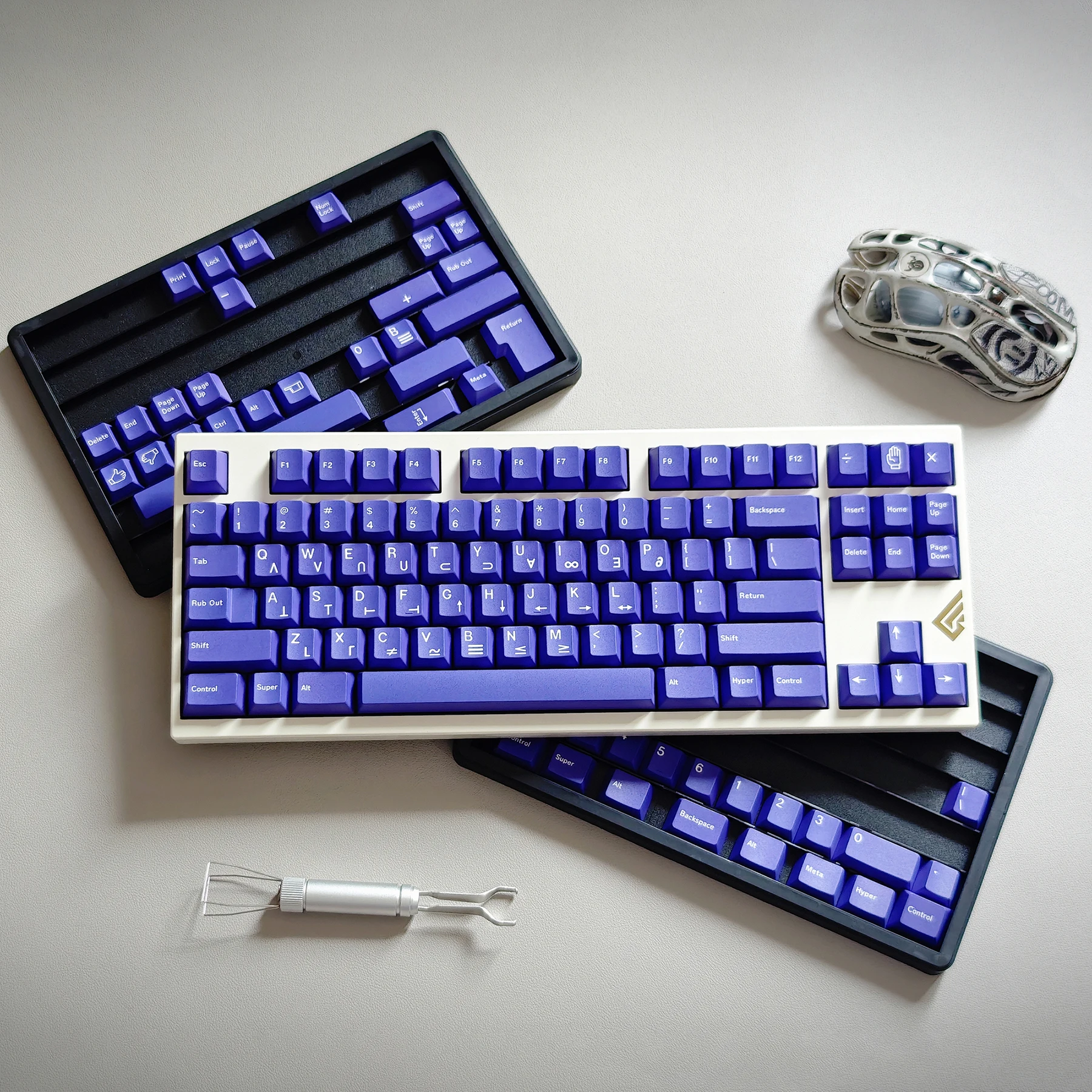 Royal cadet theme keycaps five-sided sublimation PBT customized full set