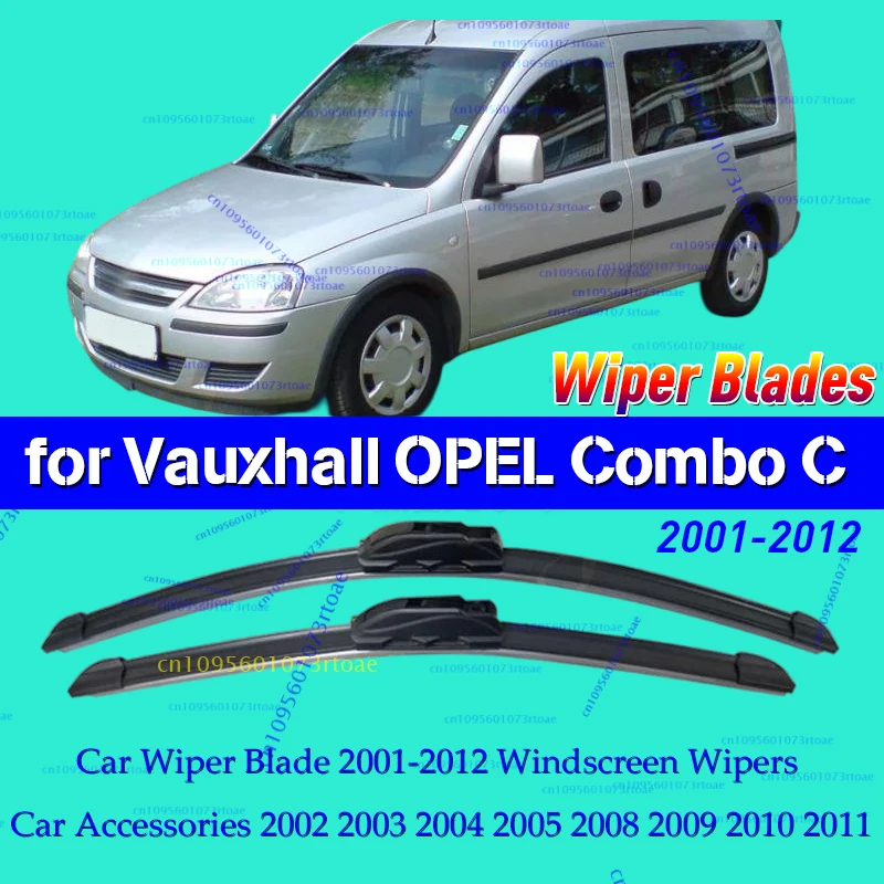 

Car Wiper Blade for Vauxhall OPEL Combo C 2001-2012 Windscreen Wipers Car Accessories 2002 2003 2004 2005 2008 2009 2010 2011