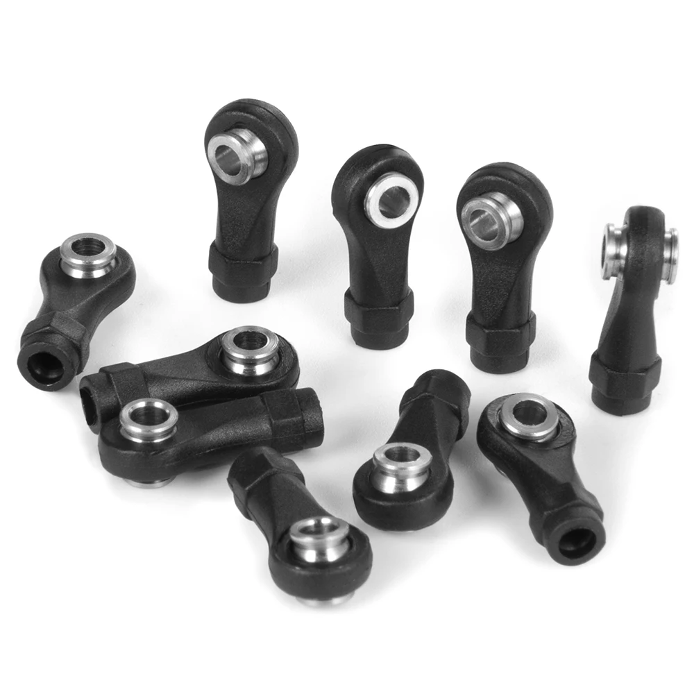 MIBIDAO 10Pcs Plastic M2.5 Linkage Rod End Ball Head Joint Holder For 1/18 TRX-4M Bronco Defender RC Crawler Car Parts