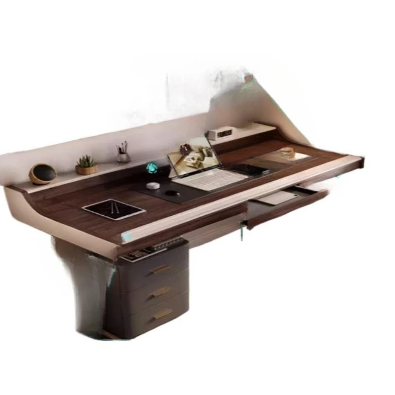 Smart lifting desk Internet celebrity student computer desk, Italian minimalist