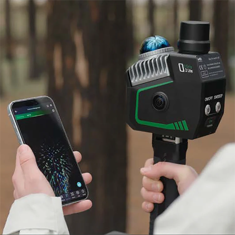 LiGrip O2 Lite Handheld Laser Scanner With Visual SLAM Camera RTK-SLAM Collection Mode Handheld 3D LiDAR Sensor Scanner