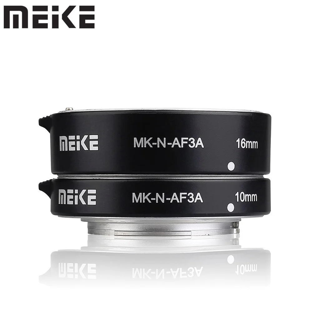 Meike MK-N-AF3A Auto Focus AF Macro Extension Tube Ring for Nikon 1 Mount Camera N1 J1 J2 J3 J4 J5 V1 V2 V3 S1 S2 AW1