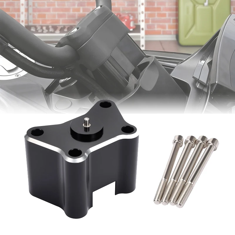 

Billet Aluminum 2" Handlebar Riser Fit For Can AM Spyder All F3/F3S/F3T/F3 Limited With Stock Bars And 2020+ RT With Stock Bars