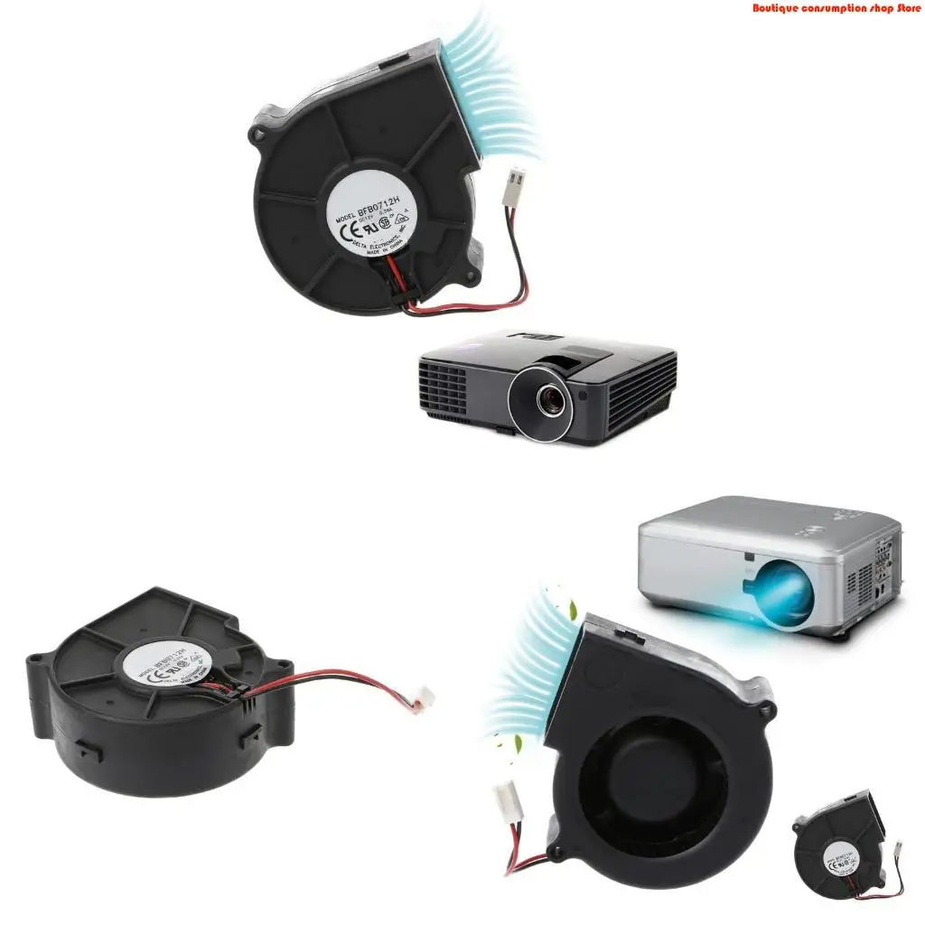 L9NA Cooling Fan Two Ball Bearing 12V 0.36A 2900RPM with 2pin Cable for 3D Printer