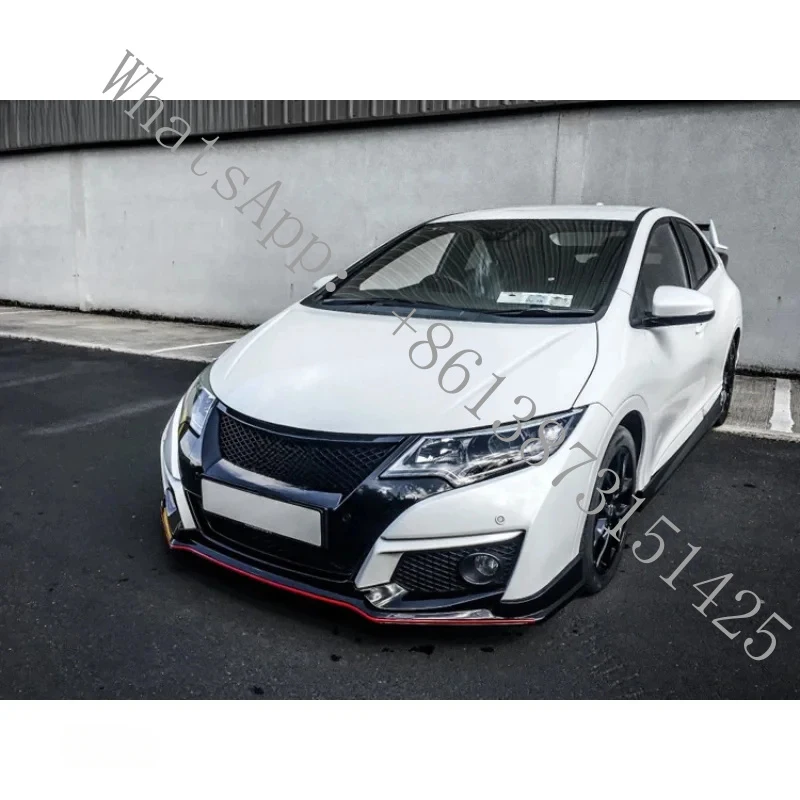 

Подходит для FK2 Type R 2015-2017: передний сплиттер-спойлер из карбона