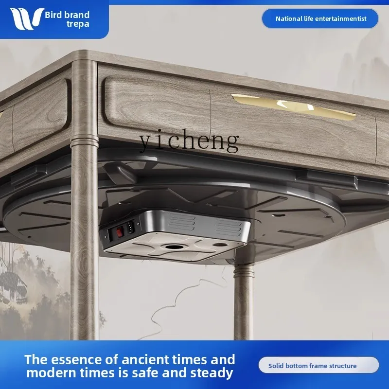 

TWR mahjong machine automatic dining table dual-purpose household table bass roller coaster