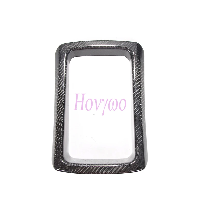 Real Carbon Fiber Car Interior Rear Seat Storage Basket Box Frame Cover For BMW F80 M3 F82 F83 M4 2014-2019 - view 2