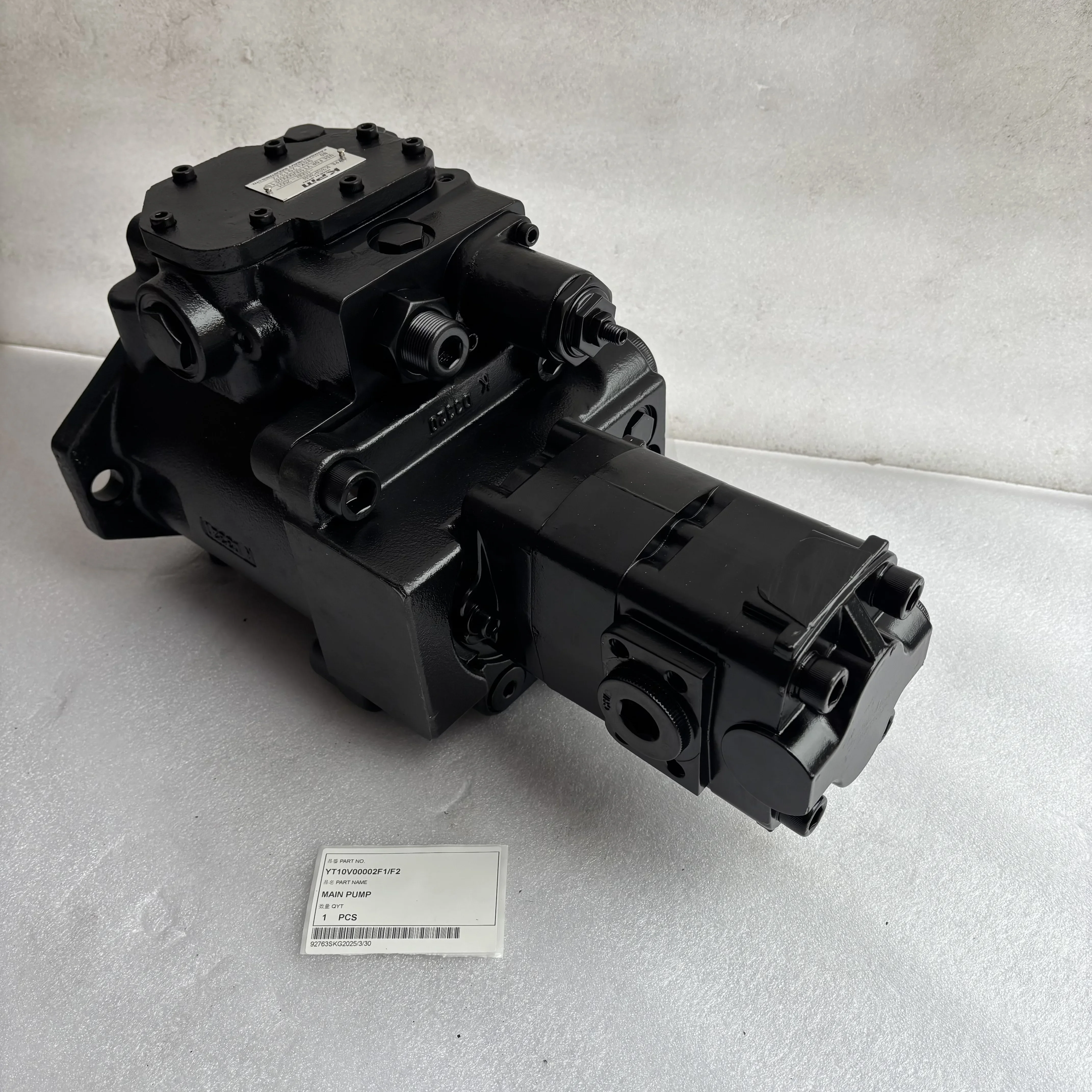 스파클링 머시너리 SK80CS-1E 80MSR-1E YT10V00002F1 YT10V00002F2 YT10V00003F2 YT10V00005F1 K3SP36B 유압 펌프 어셈블리 53.6KG