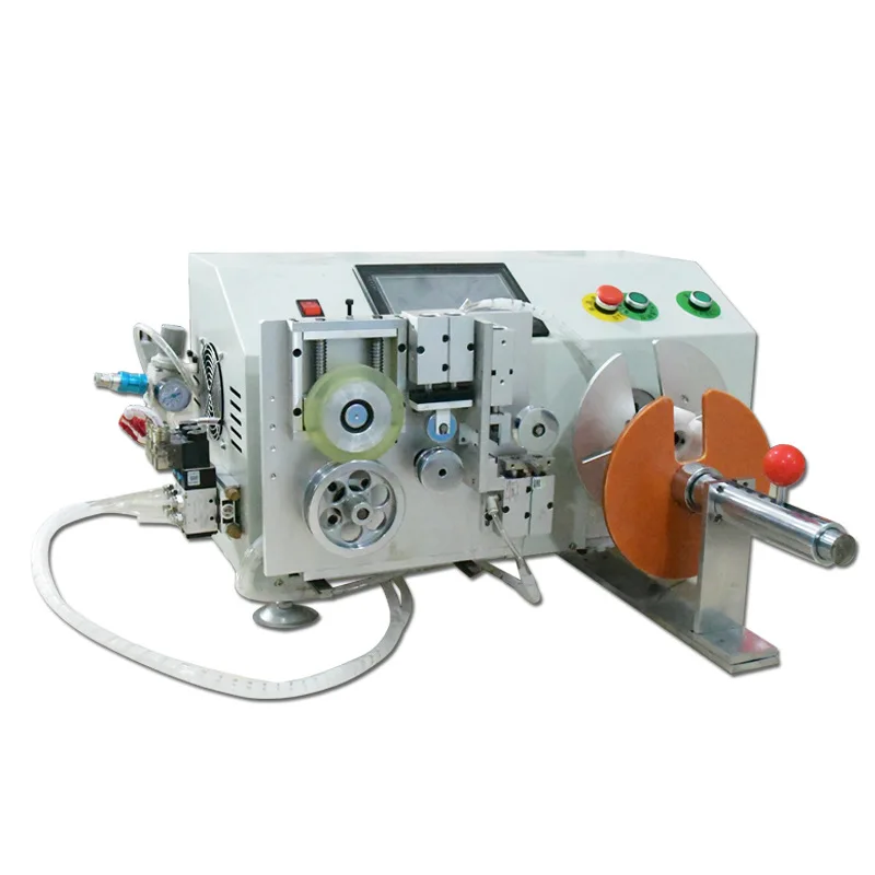 Automatic fiber winding machine for AOC cable cutting metering WiFi 4g connection basic cable manufacturing