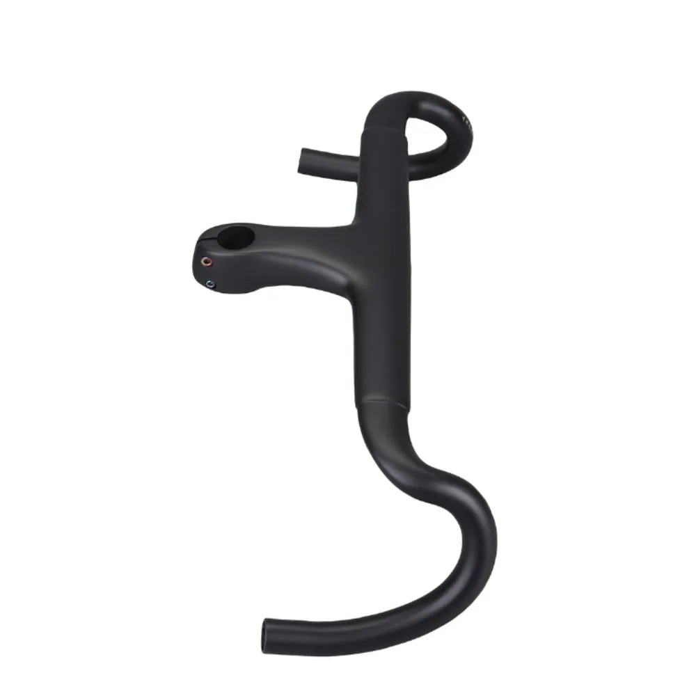 Vollcarbon-Fahrradlenker 25 ° Rennradlenker, integrierte vollständig innenverlegte Kabelführung, 400 mm, Fahrradzubehör – Detail 9