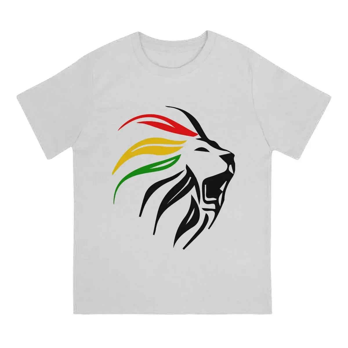 Rasta Lion Of Judah Rastafari Rasta Lion T Shirt Fashion Men Tees Summer Clothing Polyester O-Neck TShirt