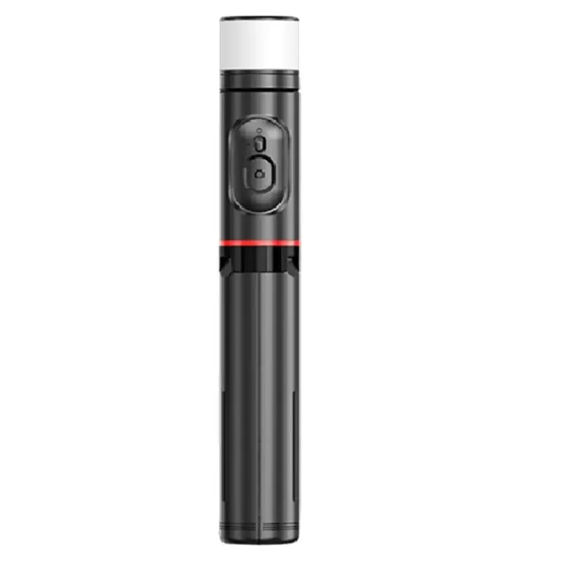 

Складная беспроводная селфи-палка ABKN-Q12S с Bluetooth-моноподом, дистанционным спуском затвора, подсветкой и штативом для Android и Huawei
